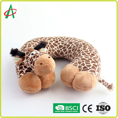 Angelber 30cm U modella il fumetto sveglio della giraffa del cuscino del collo per il viaggio