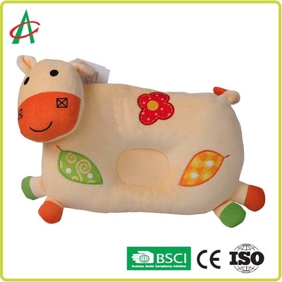 la mucca della peluche di 28cm appoggia il materiale premio multicolore della fibra di poliestere