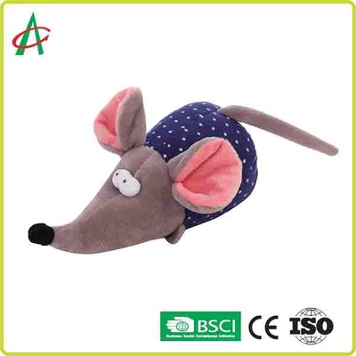 Cat And Dog Squeaky Soft indistruttibile gioca il giocattolo a forma di della peluche del topo