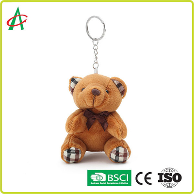 I pp Mini Stuffed Bear Keychain riempito cotone BSCI hanno certificato