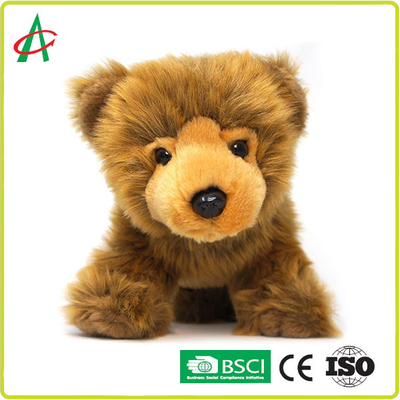 Nessun giocattolo farcito orso grigio realistico sveglio del bambino di Brown di stile dei ftalati