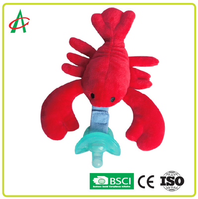 Certificato lavabile di Toy Pacifier Clip CE/BSCI della peluche della tettarella