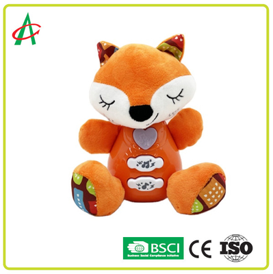 Giocattoli musicali liberi della peluche di Fox di BPA per addestramento sensoriale