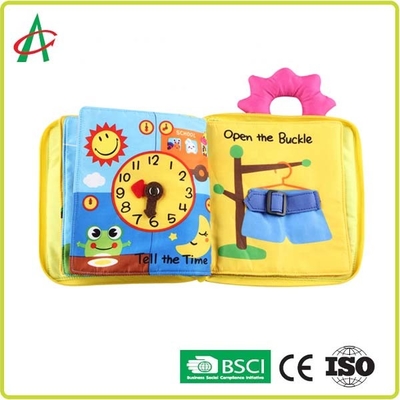 Libri di panno molli del poliestere 20x20cm per la norma dei bambini ASTM