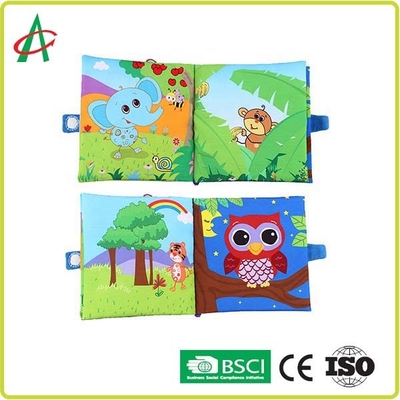Libri di panno molli del poliestere 20x20cm per la norma dei bambini ASTM