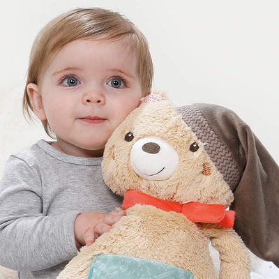 SNAS Toy Bear Bright Colors molle 44x24x13cm per 0-4 anni