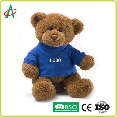 Peluche molle eccellente Teddy Bear di ASTM 15cm 20cm 25cm con il logo su misura