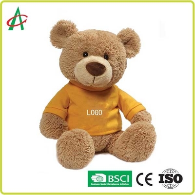 Peluche molle eccellente Teddy Bear di ASTM 15cm 20cm 25cm con il logo su misura