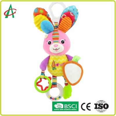 Duck Baby Plush Rattle giallo 8x25cm per le ragazze ed i ragazzi