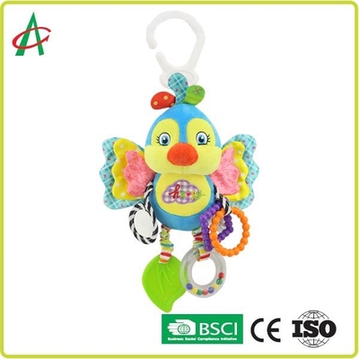 Duck Baby Plush Rattle giallo 8x25cm per le ragazze ed i ragazzi