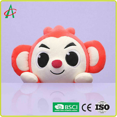 OEM 8" giocattoli animali della peluche del bambino, certificato della bambola BSCI della peluche della scimmia
