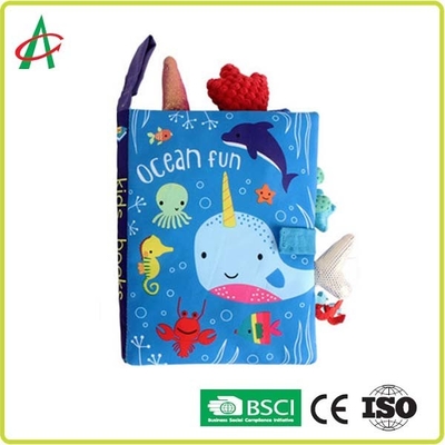 libri molli per gli infanti, libri di 23cm di straccio ISO9001 per i bambini