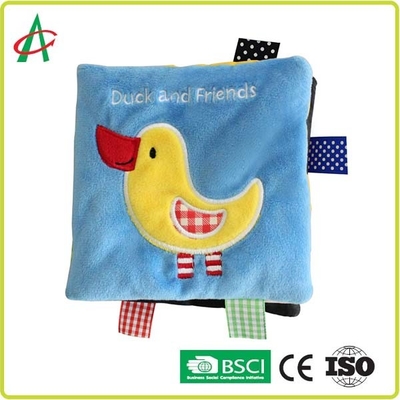 libro molle di attività 3D di 23cm, libri di panno EN71 per i bambini