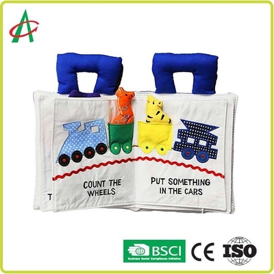 Pre i libri molli della scuola 20x26cm per gli infanti stimolano il senso visivo ed uditivo