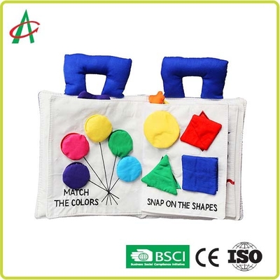 Pre i libri molli della scuola 20x26cm per gli infanti stimolano il senso visivo ed uditivo