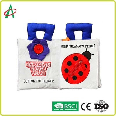 Pre i libri molli della scuola 20x26cm per gli infanti stimolano il senso visivo ed uditivo