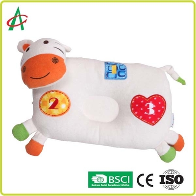 la mucca della peluche di 28cm appoggia il materiale premio multicolore della fibra di poliestere