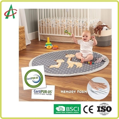 Non slitti il gioco lavabile Mat Super Soft Textured Fabrics del bambino EN71