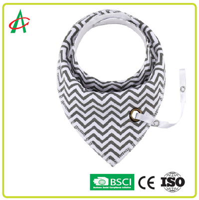 Busbane francesi 100% del neonato del cotone 34x31CM con la clip della tettarella regolabile