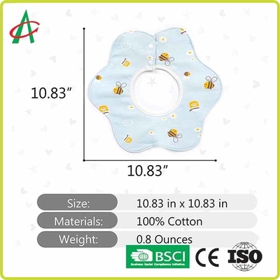 Cotone comodo delle busbane francesi libere del neonato di BPA una rotazione di 360 gradi