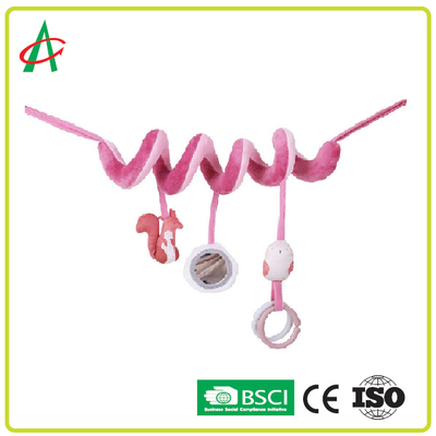 La carrozzina a spirale luminosa del CE/BSCI di colore ha farcito Toy For Baby animale