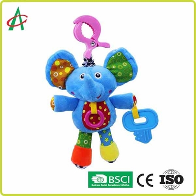 Crepitio della peluche del bambino del leone 15cm con la masticazione del Teethers