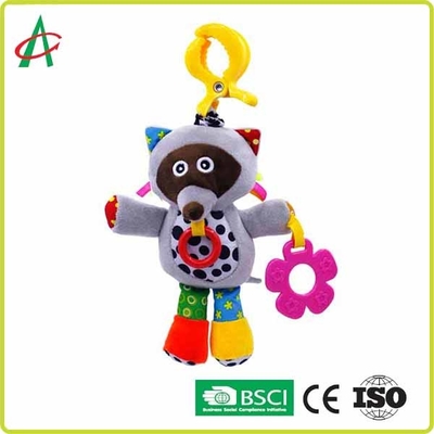 Crepitio della peluche del bambino del leone 15cm con la masticazione del Teethers