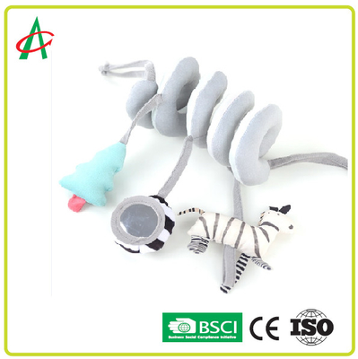 La carrozzina a spirale luminosa del CE/BSCI di colore ha farcito Toy For Baby animale