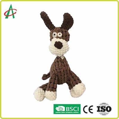 Animale domestico durevole Toy Donkey Plush Pet Toys stridulo interattivo per il cucciolo ed i cani medi
