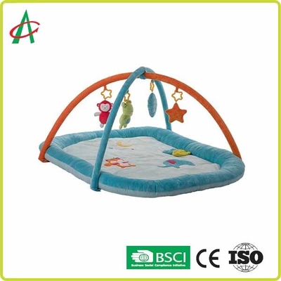 Palestra portatile lavabile 100% del gioco di attività del bambino del poliestere Mat Infant Toddlers