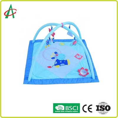 Palestra portatile lavabile 100% del gioco di attività del bambino del poliestere Mat Infant Toddlers