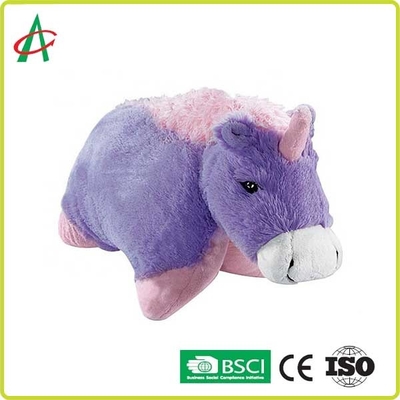 L'animale lavabile libero della ciniglia di BPA ha modellato il cuscino molle della peluche