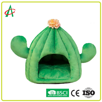 Nido calmante dell'animale domestico della peluche di BSCI per il ODM dell'OEM dei gatti accettabile