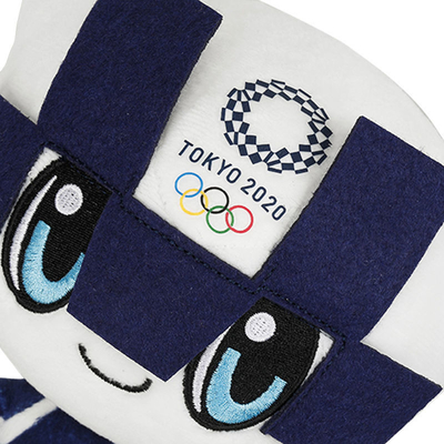 ASTM Tokyo lavabile 2021 giocattolo olimpico della peluche della mascotte