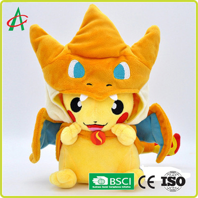 Action figure compilate cotone molle eccellente di CPSIA pp Pikachu