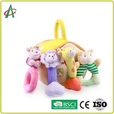 I giocattoli Huggable di crepitio della peluche di ASTM con il cotone dei pp hanno riempito