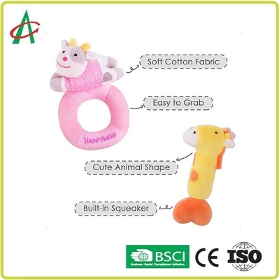 I giocattoli Huggable di crepitio della peluche di ASTM con il cotone dei pp hanno riempito