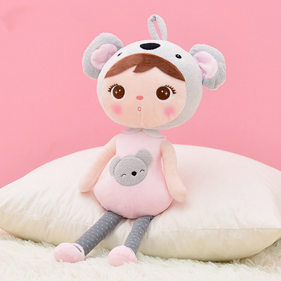 i giocattoli lavabili della peluche della ragazza del fumetto di 18in appoggia l'azo libero