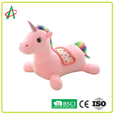 BSCI BPA Unicorn Plush Toys Pillows lavabile libero