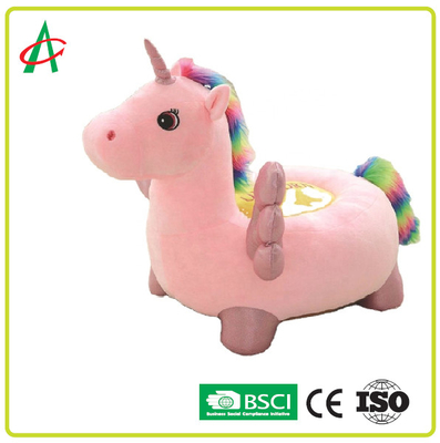 BSCI BPA Unicorn Plush Toys Pillows lavabile libero