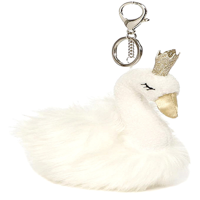 CPSIA ha farcito principessa Flash Key Chain del cigno per le ragazze