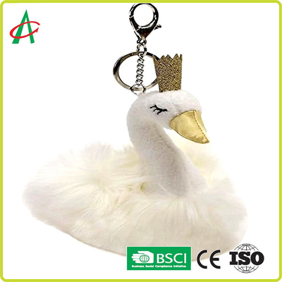 CPSIA ha farcito principessa Flash Key Chain del cigno per le ragazze