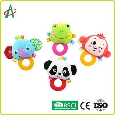 ASTM Handcrafted il crepitio non tossico della peluche del bambino con Teether