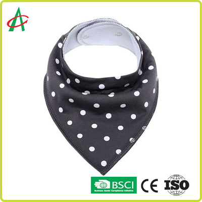 Il cotone organico molle eccellente unisex sbava busbane francesi per il neonato