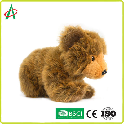 Nessun giocattolo farcito orso grigio realistico sveglio del bambino di Brown di stile dei ftalati