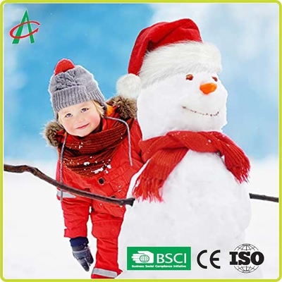 Cappelli rossi di Natale del velluto degli anti bambini unisex allergici
