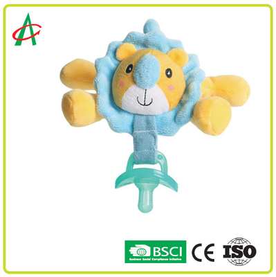 Certificato lavabile di Toy Pacifier Clip CE/BSCI della peluche della tettarella
