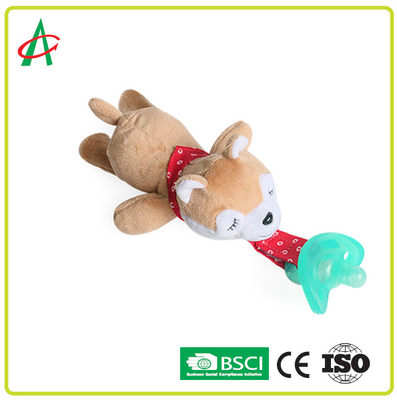 Certificato lavabile di Toy Pacifier Clip CE/BSCI della peluche della tettarella