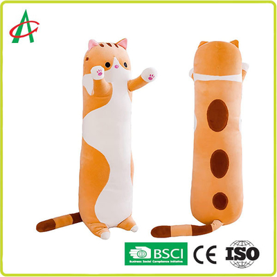 Fumetto Cat Pillow della peluche della decorazione della Camera del ODM dell'OEM 70cm