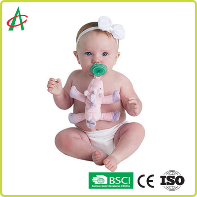 7&quot; x 6&quot; Unicorn Stuffed Animal With Pacifier sveglio